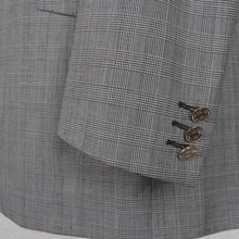 Laden Sie das Bild in den Galerie-Viewer, Moschino Maßgeschneiderter Anzug aus Wollmischung Größe 50 - Prince of Wales