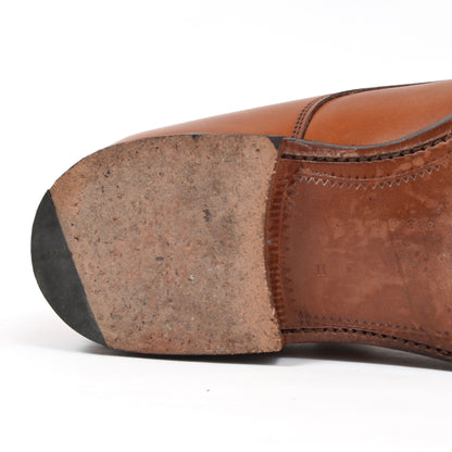 Shipton &amp; Heneage Double Monk Schuhe Größe 8 F - Cognac