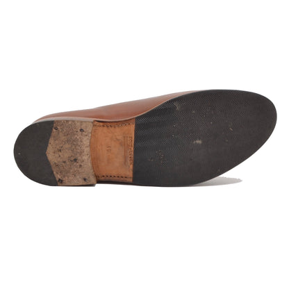 László Sacher Norweger Schuhe Größe 41,5 - Cognac