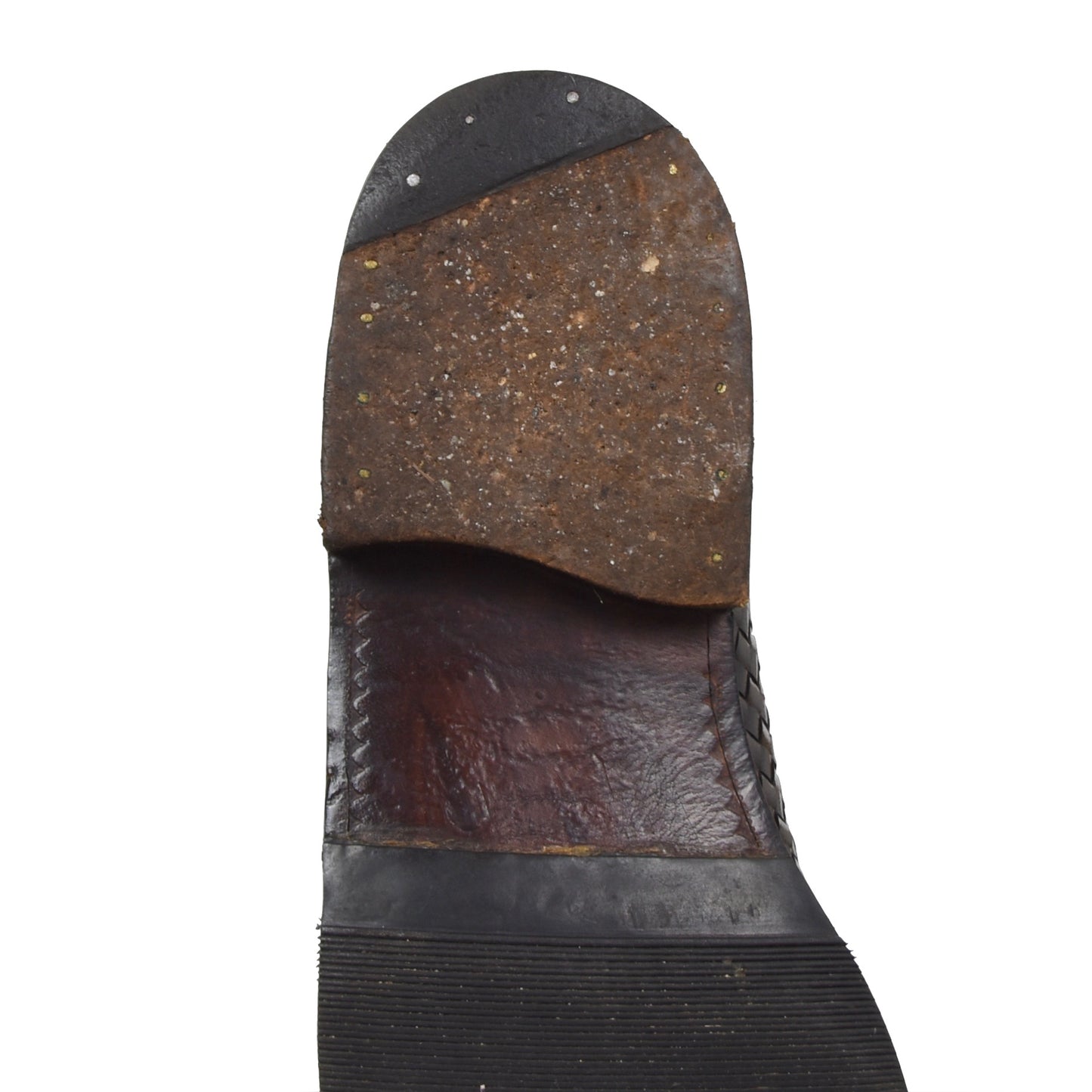 Ludwig Reiter Derby-Schuhe aus geflochtenem Leder Größe 9 - Schwarz