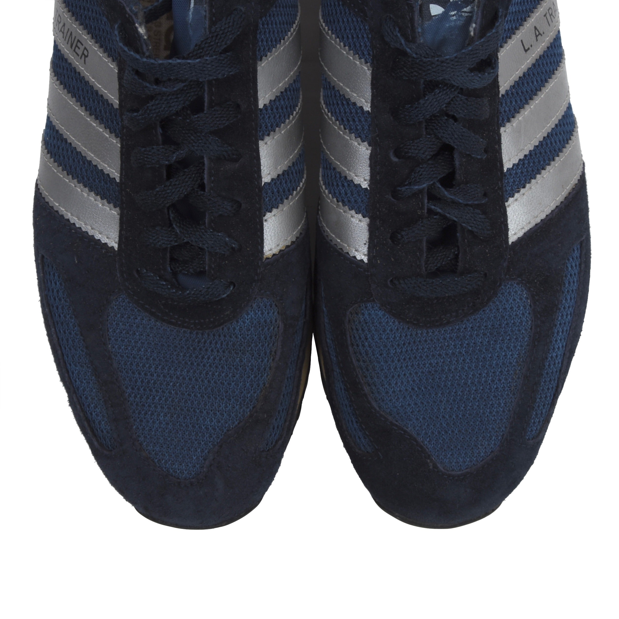Original Vintage Adidas L.A Trainer Sneakers Size US 44 Blue