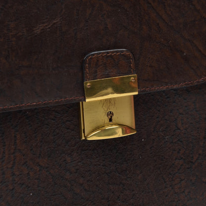 Jelen Paris Buffalo Briefcase - Brown