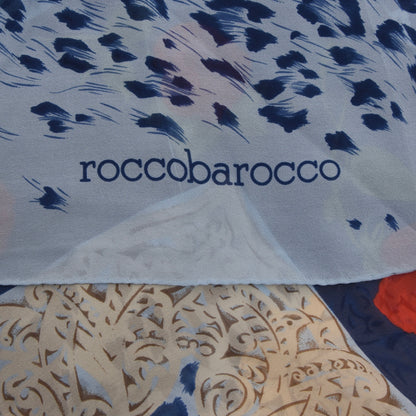 Roccobarocco 129cm Silk Scarf/Shawl - Roses