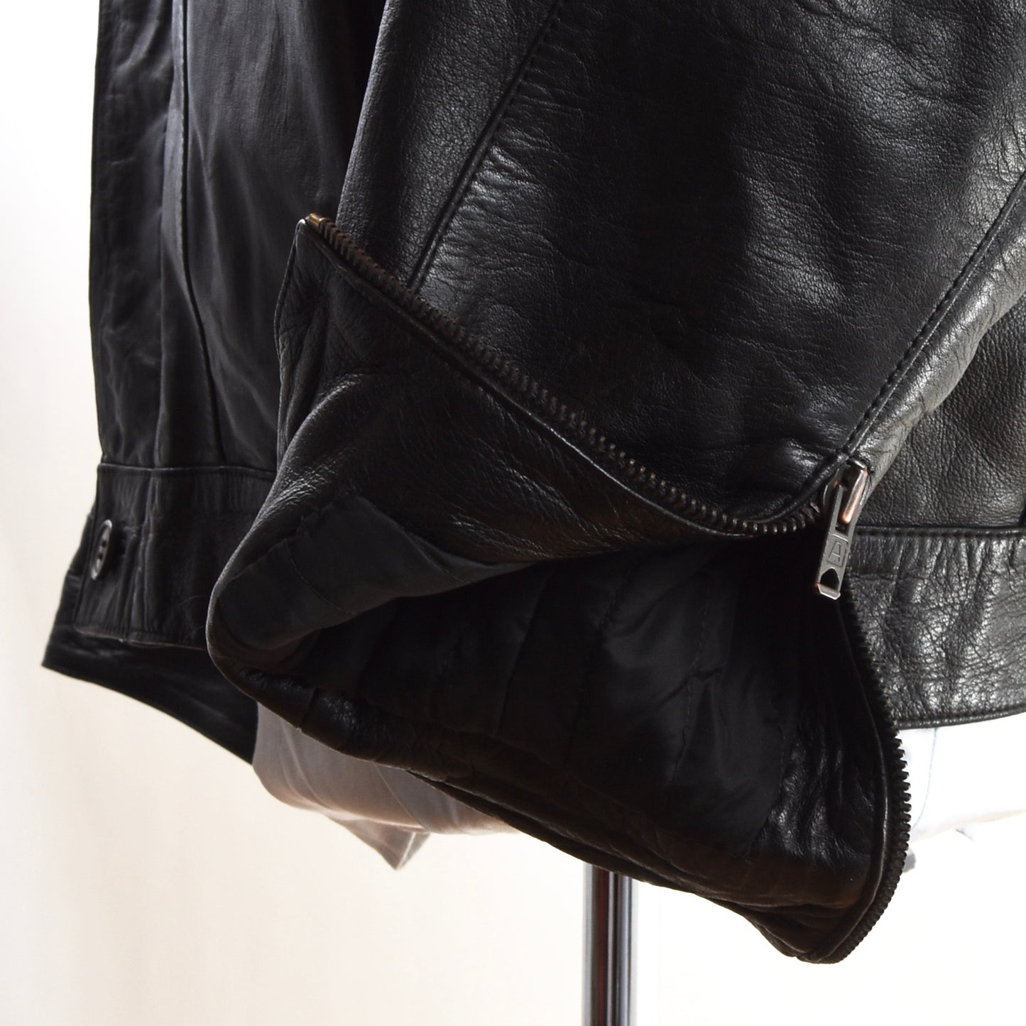 Loewe Madrid Leather Jacket Size 48 - Black