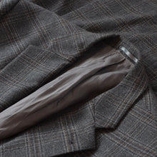 Laden Sie das Bild in den Galerie-Viewer, House of Gentlemen Super 100s Jacke Größe 29 - Grau kariert