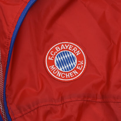 Vintage Adidas FC Bayern München Nylonjacke Größe D9