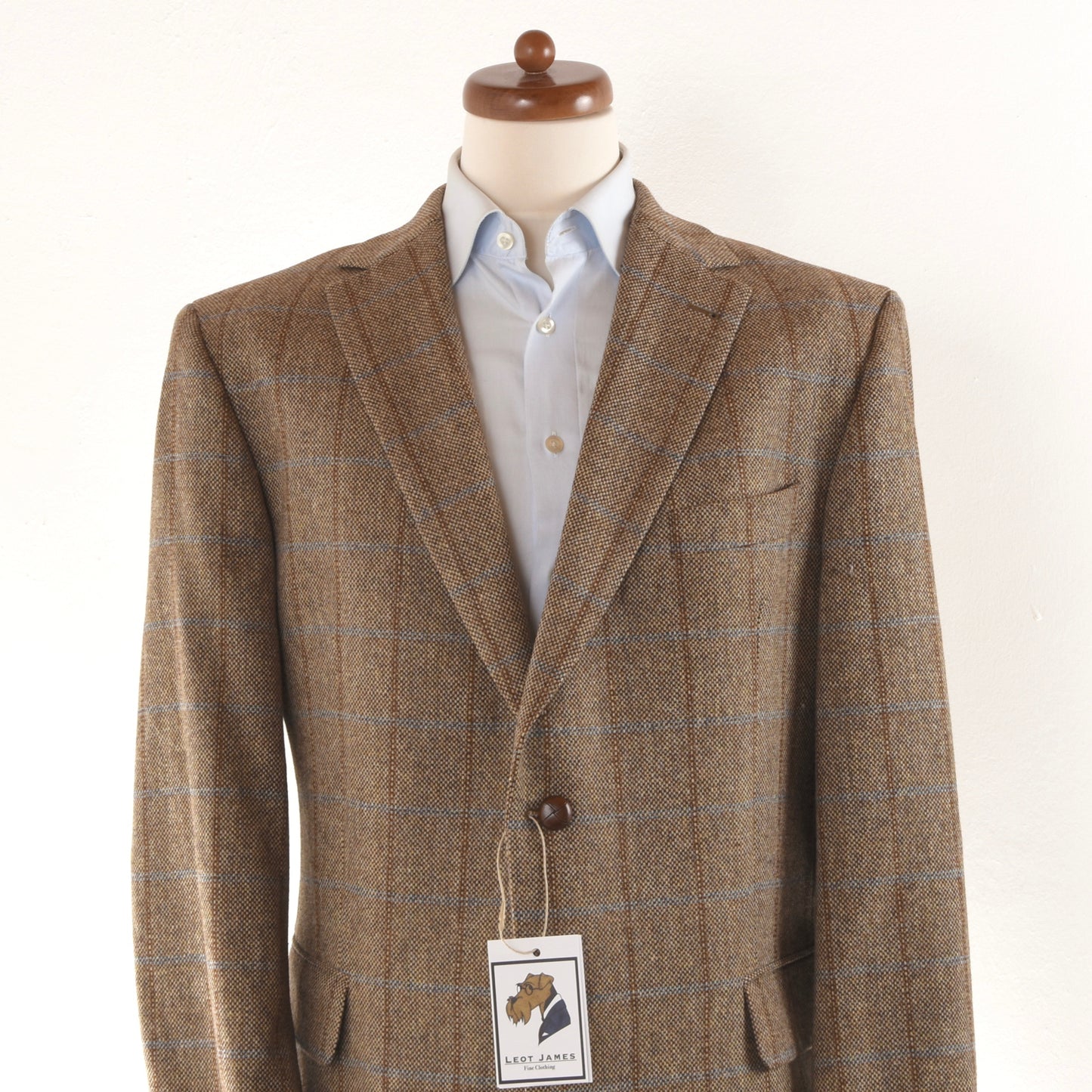 Desch Tweed Jacke Größe 27 - Braun