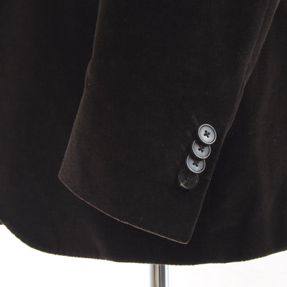 Z Zegna Velvet Jacket Size 52 - Brown