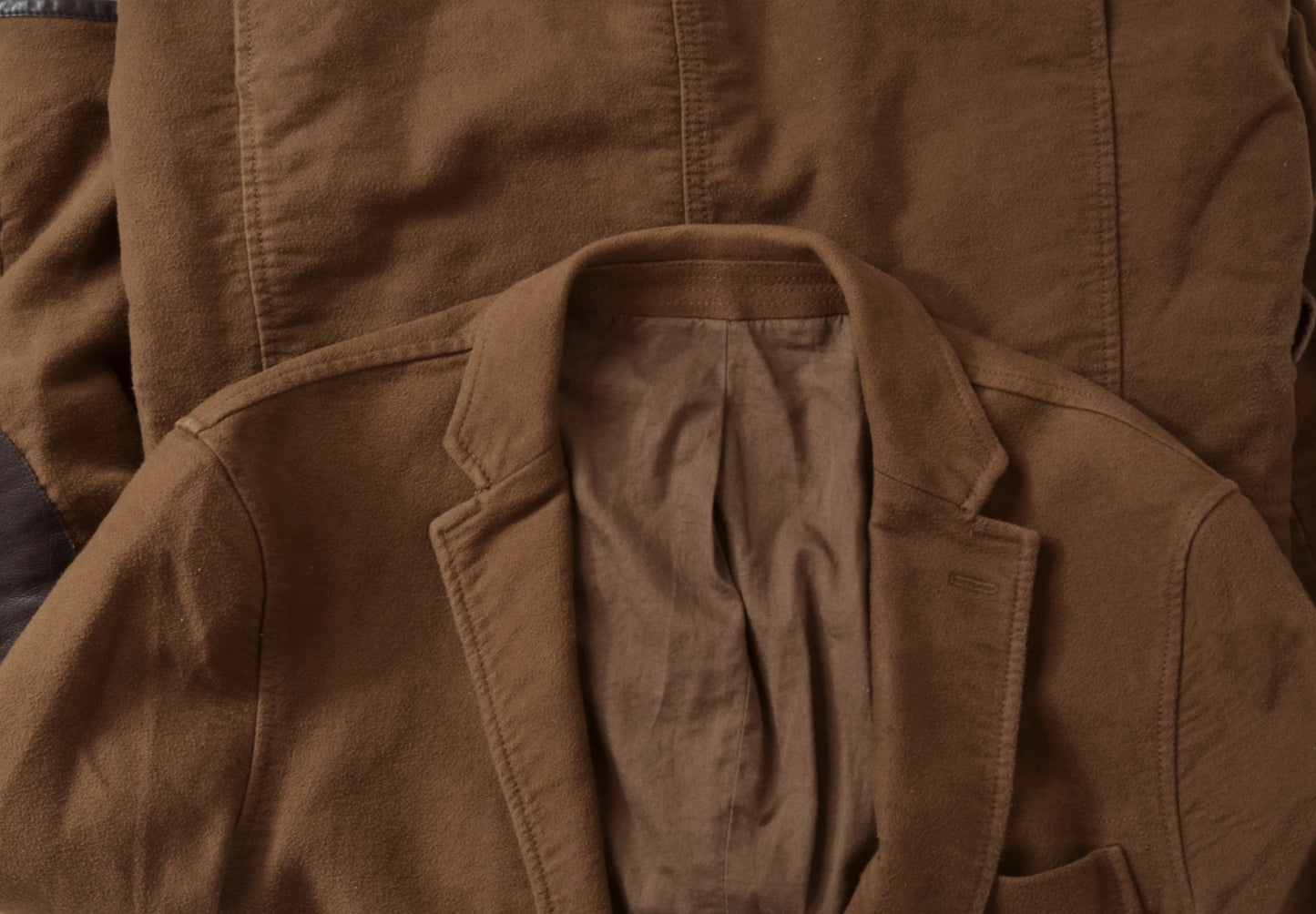 Polo Ralph Lauren Brushed Cotton Jacket Size 40R - Brown