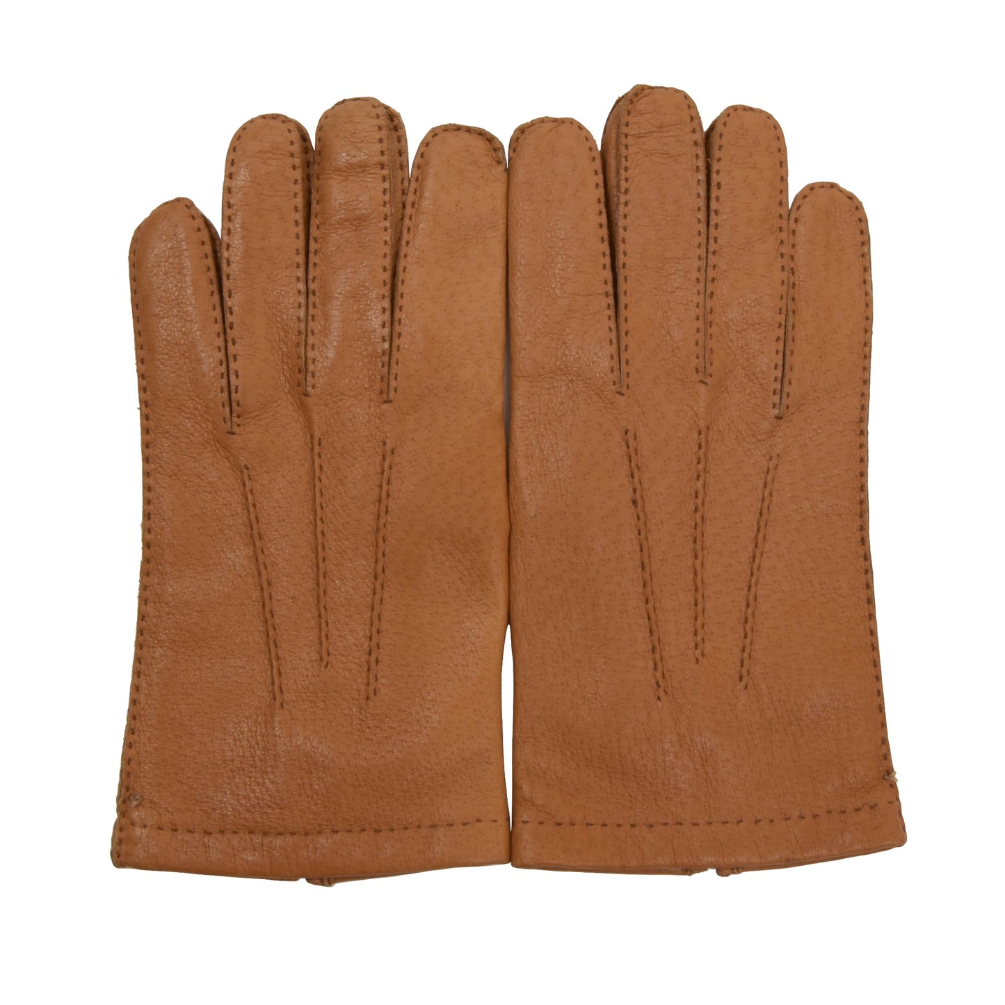 Classic Leather Gloves Size 9.5 - Tan