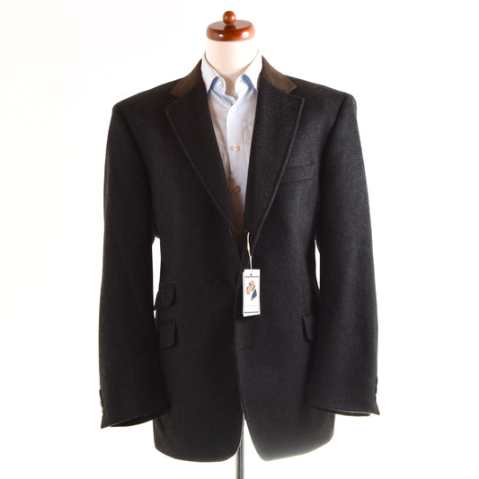 Steinbock 100% Cashmere Janker/Jacket Size 54 - Grey