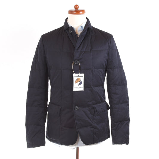 Jey Coleman Down Jacket Size 46 - Navy Blue