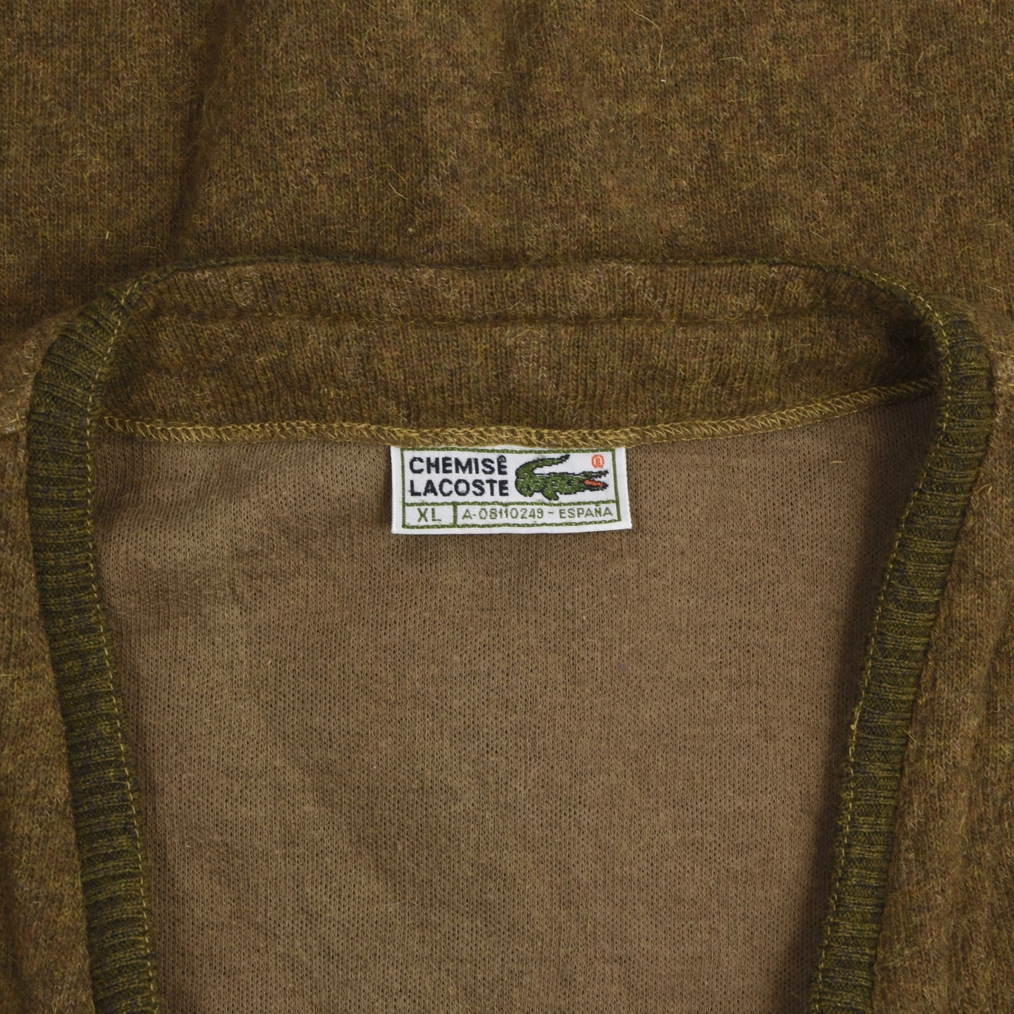 Vintage Lacoste Cardigan Sweater Size XL