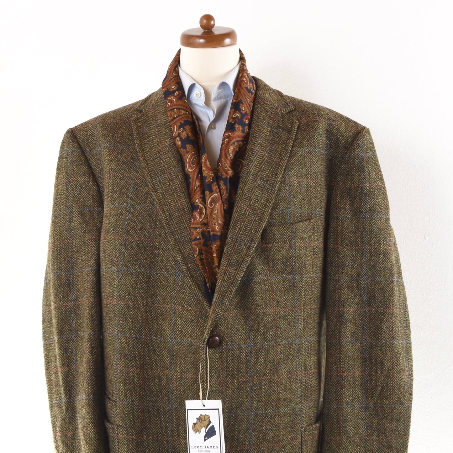 Harris Tweed/Barutti Wool Jacket Size 64/54R