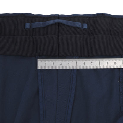 NWT Incotex Tight Fit High Comfort Pants Size 58L - Navy Blue