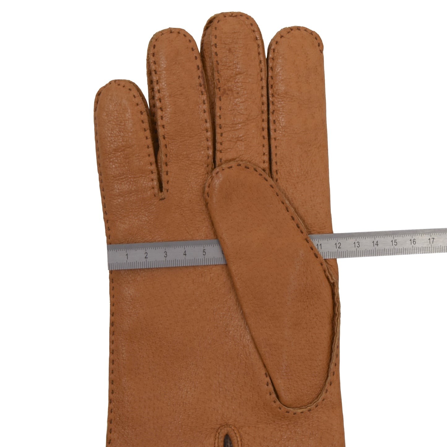 Classic Leather Gloves Size 9.5 - Tan