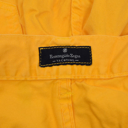 Ermenegildo Zegna Yachting Baumwollhose Größe 34 - Ringelblume