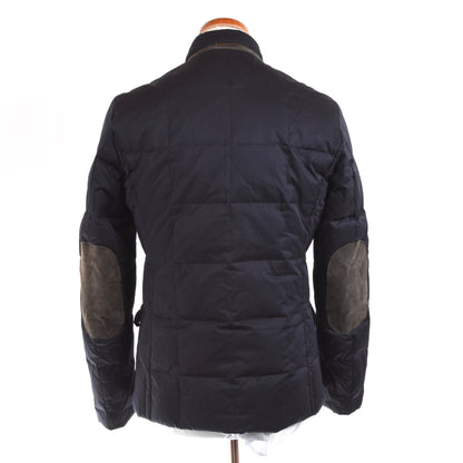 Jey Coleman Down Jacket Size 46 - Navy Blue