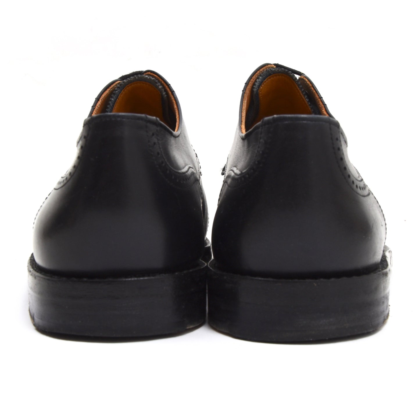 Ludwig Reiter Cap Toe Shoes Size 8 - Black