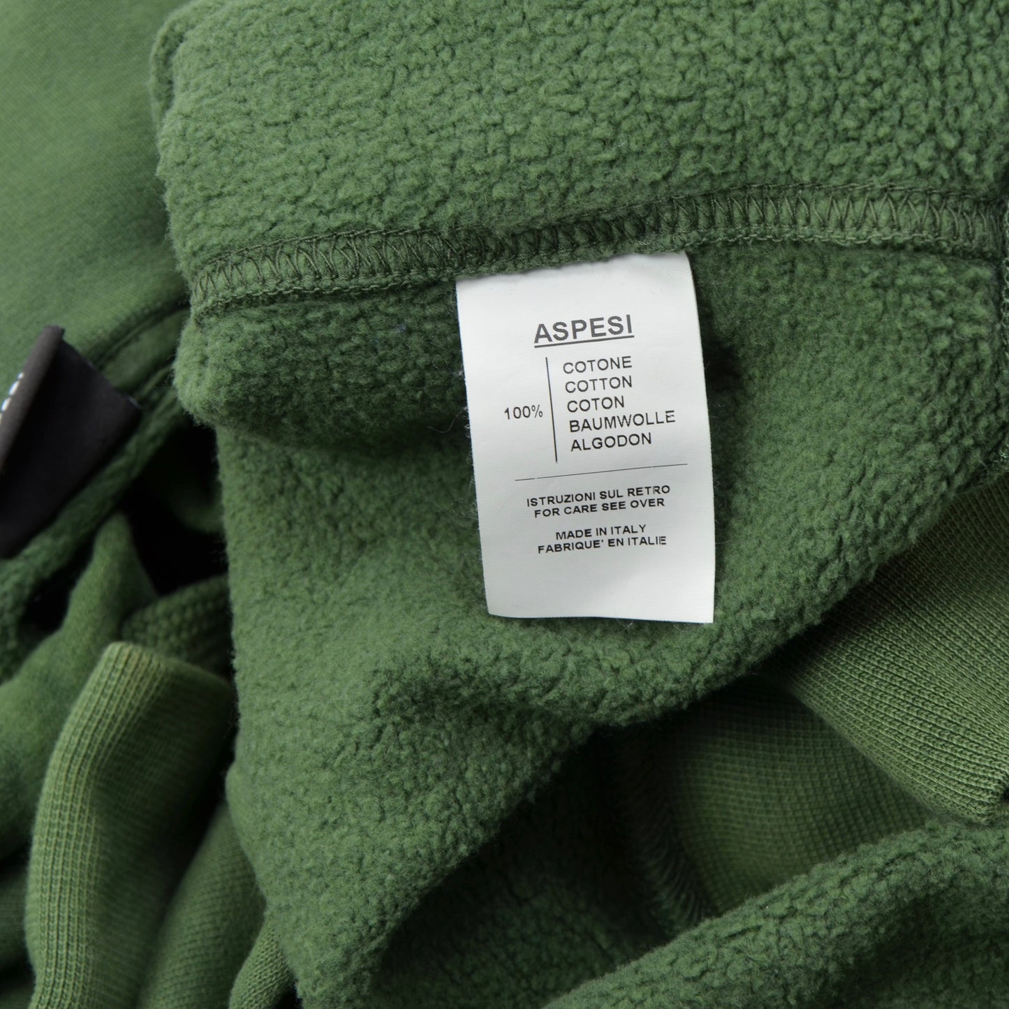 Aspesi Kinky Atoms Hoodie Size XL - Green