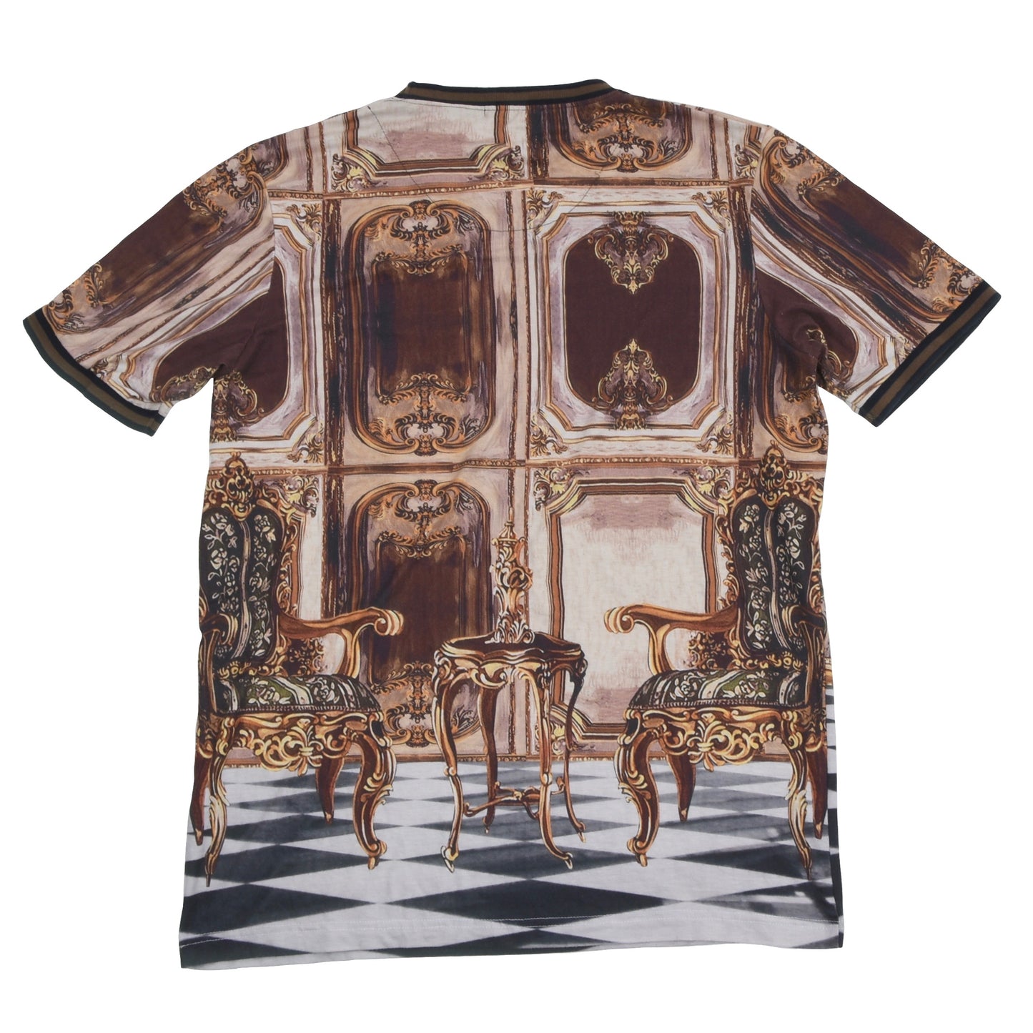 Dolce &amp; Gabbana Morgenmantel Fuchs T-Shirt Größe 50