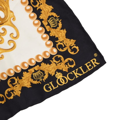 Glööckler Handrolled Silk Pocket Square