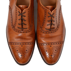 Crockett &amp; Jones Westfield Schuhe Größe 10,5 E - Cognac