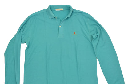 Vintage Les Must de Cartier LS Polo Shirt - Turquoise