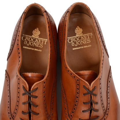 Crockett & Jones Westfield Shoes Size 10.5 E - Cognac