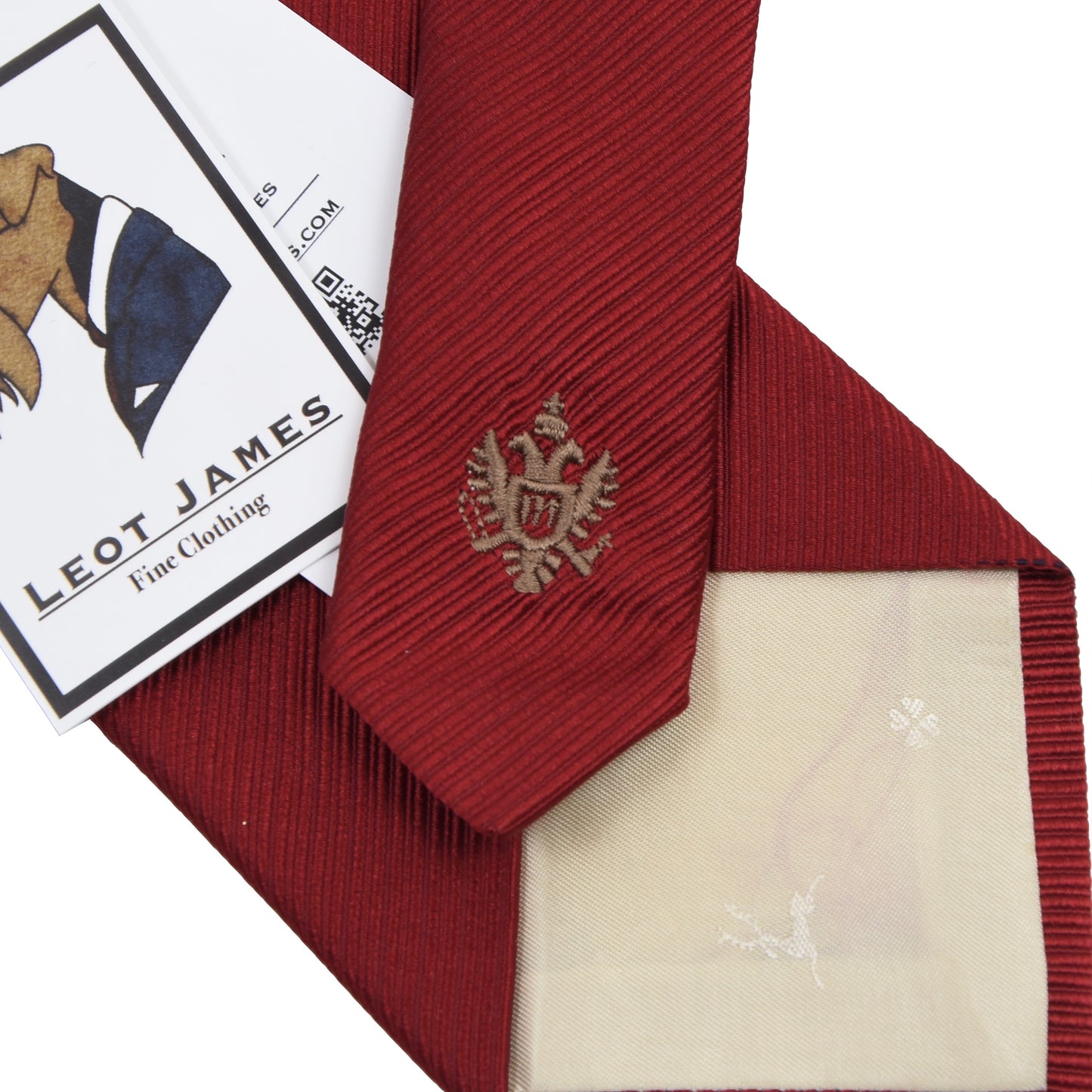 Kleidermanufaktur Habsburg Silk Tie - Red