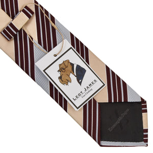 Ermenegildo Zegna Krawatte aus Seide/Baumwolle - Streifen