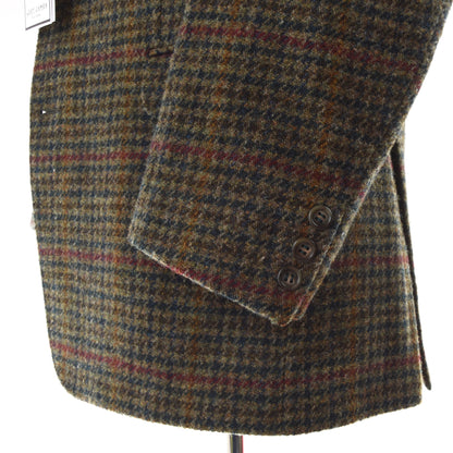 Atelier Torino Harris Tweed Wolljacke Größe 52 - Grün