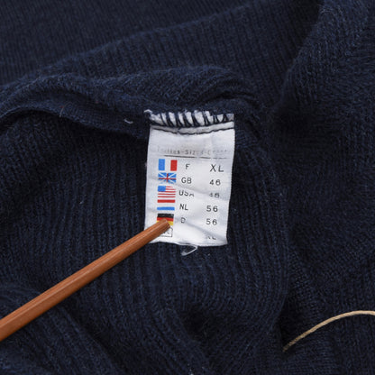 Saint James Bourboule Wool Sweater Size 56 - Navy Blue