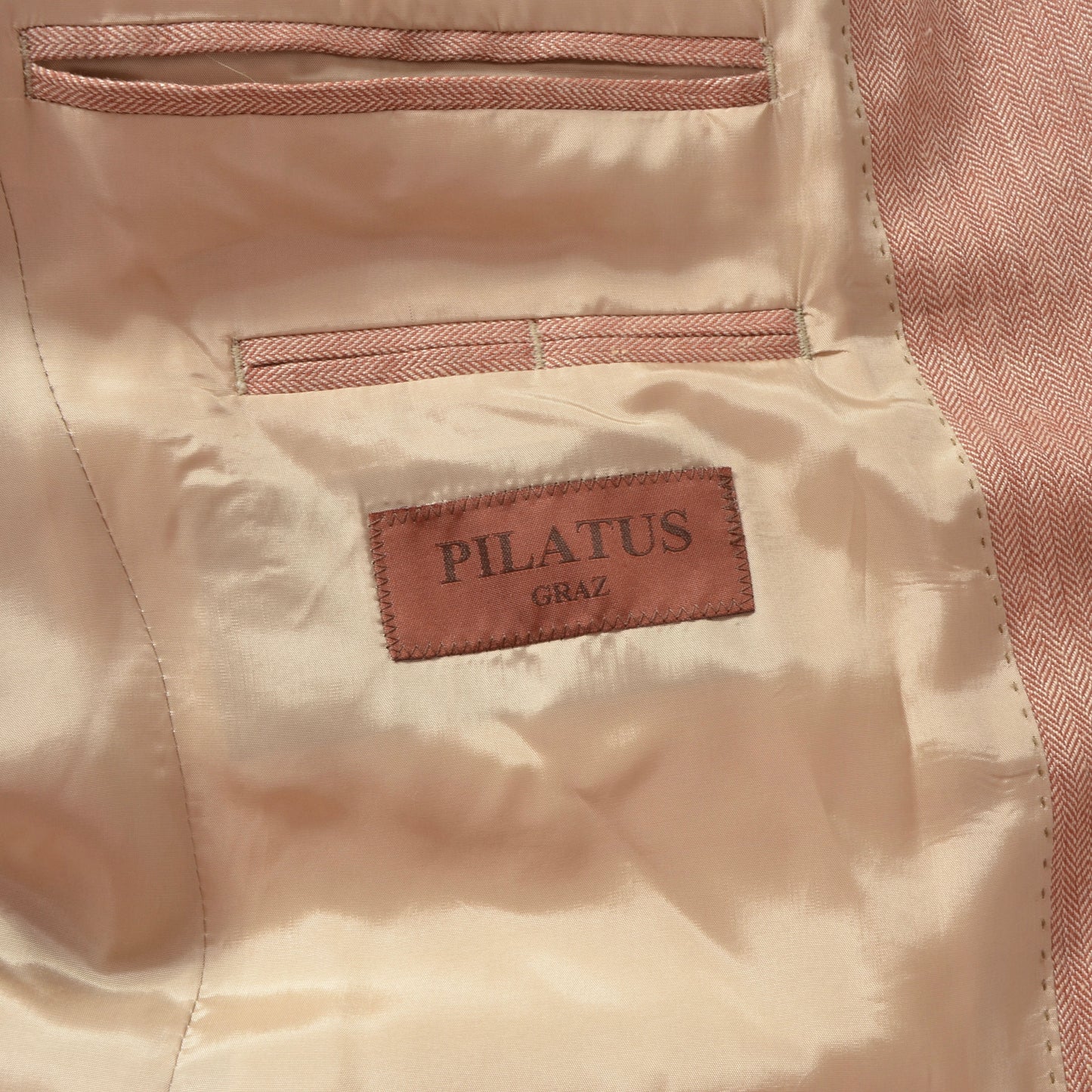 Pilatus Linen/Silk Jacket Size 27 (54Sh) - Brick