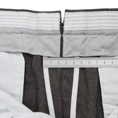 Incotex Wool/COtton Pants Size 46 - Prince of Wales