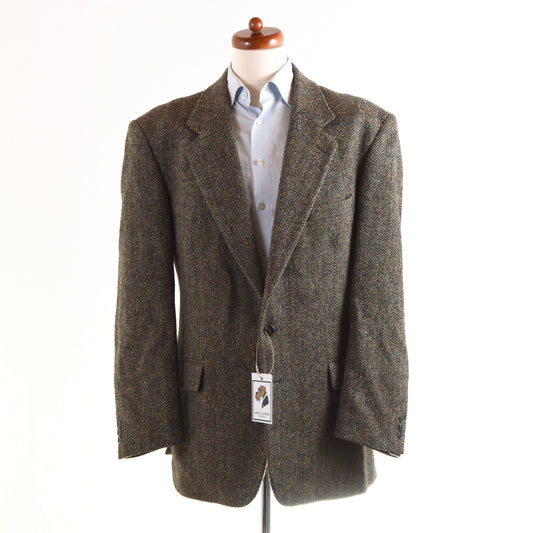 Jacke aus Harris-Tweed mit Knopfloch Größe 42 R