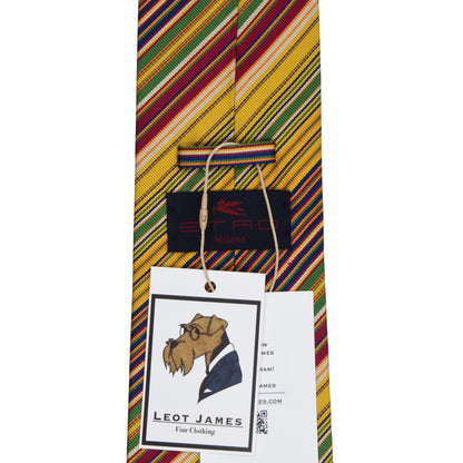 Etro Milano Silk Tie - Stripes