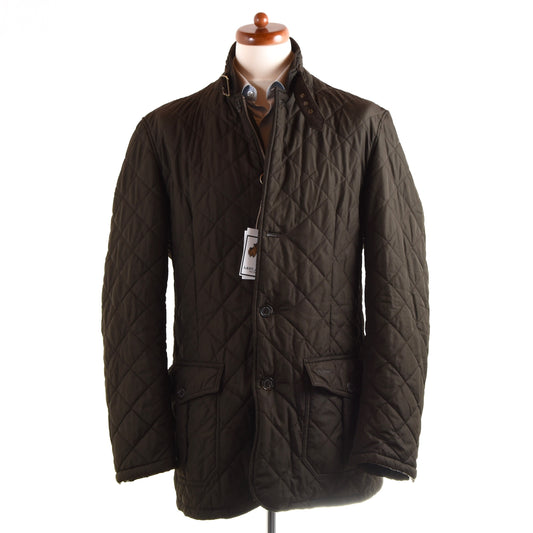 Barbour Quilted Lutz Größe XXL - Olive