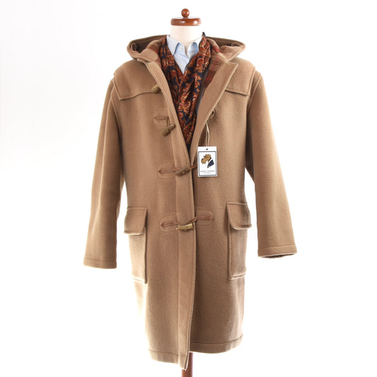 Gloverall Duffle Coat Size 52 - Tan