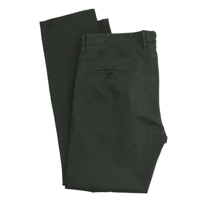 Incotex Cotton Pants Size 38 - Army Green