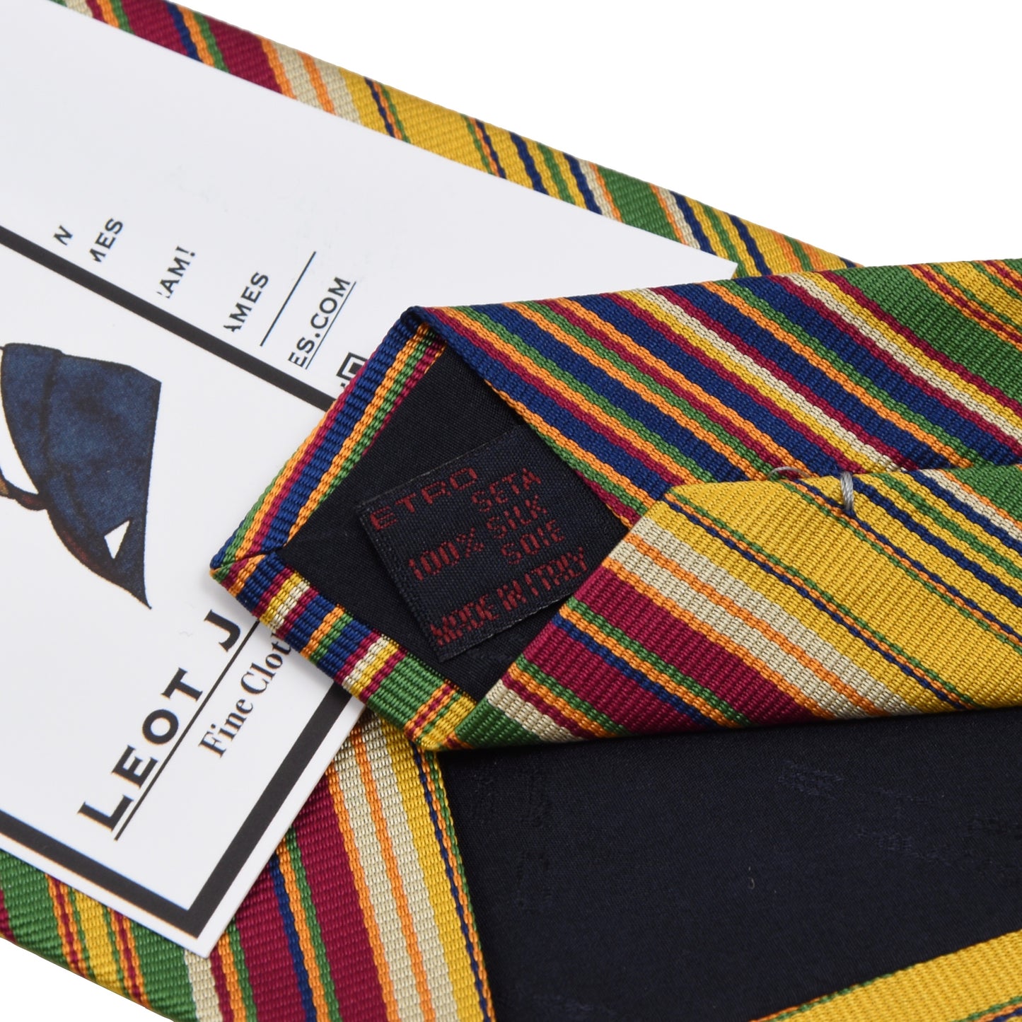 Etro Milano Silk Tie - Stripes