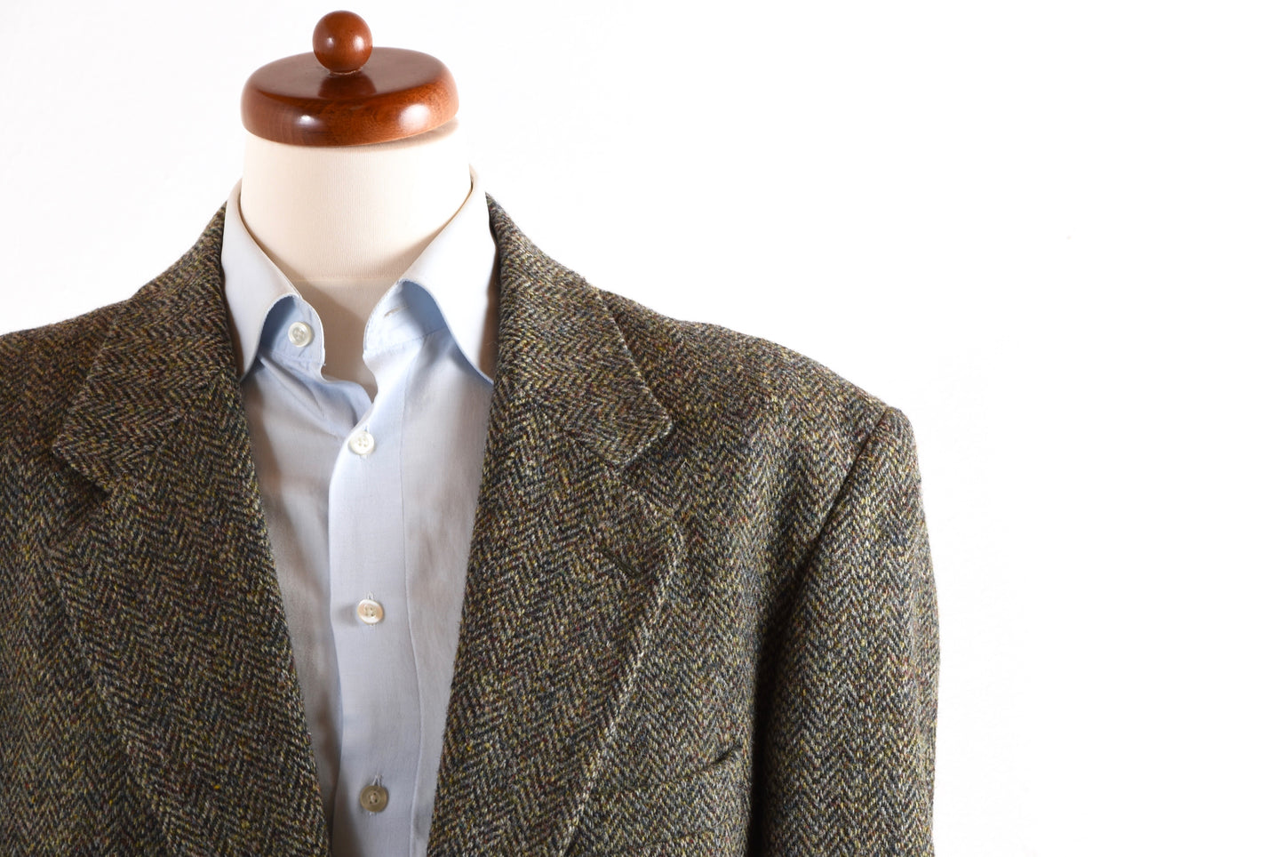 Buttonhole Harris Tweed Jacket Size 42 R