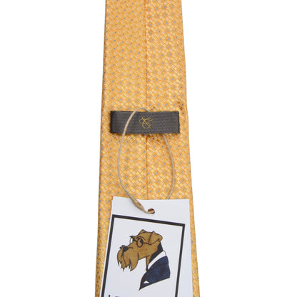 Canali Silk Tie - Gold