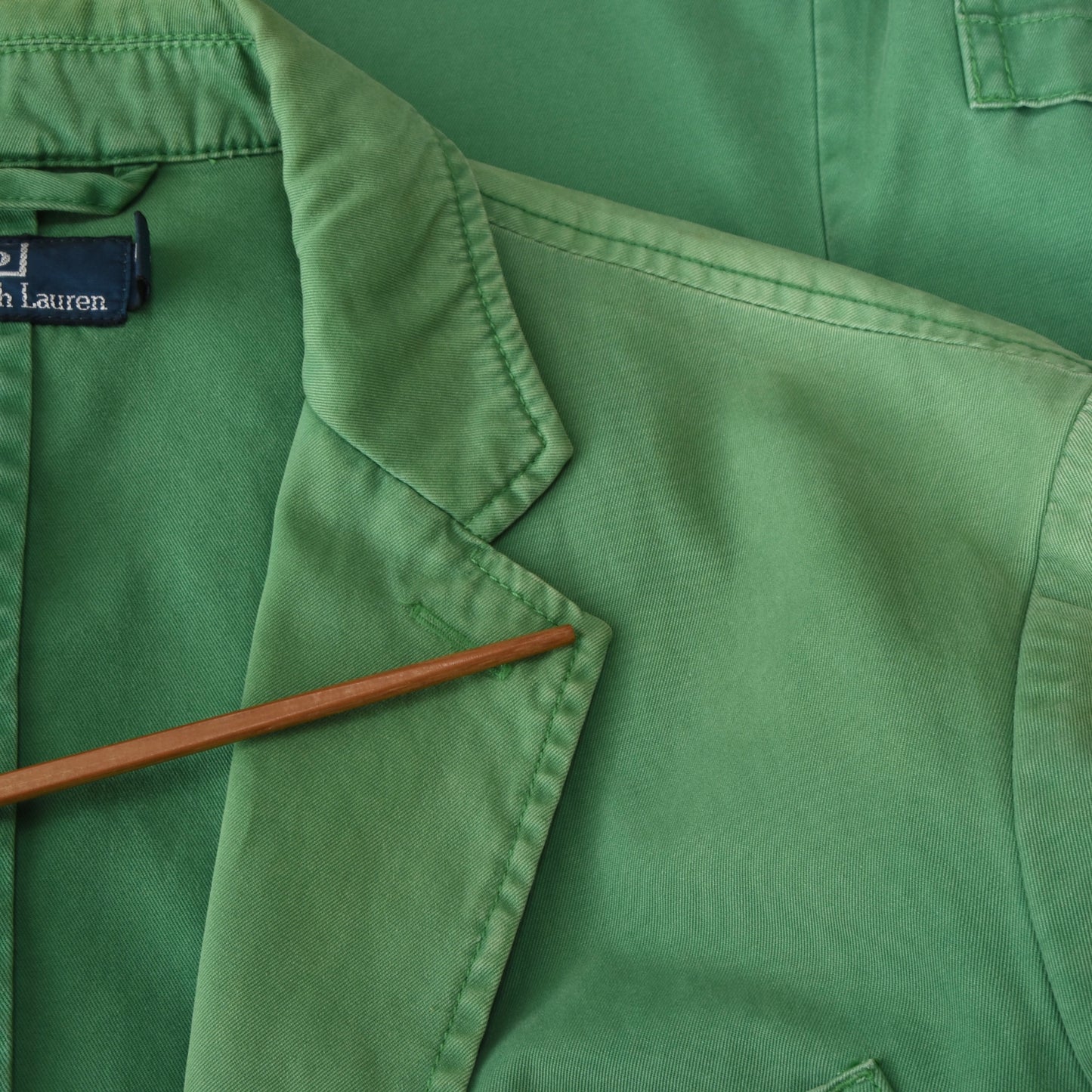 Polo Ralph Lauren Cotton Jacket Size 42 - Green