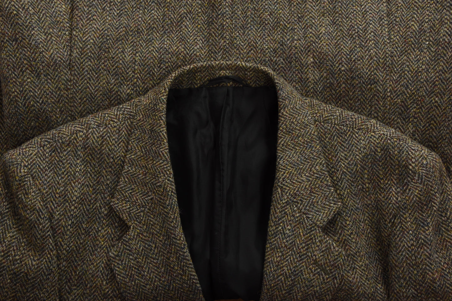 Jacke aus Harris-Tweed mit Knopfloch Größe 42 R