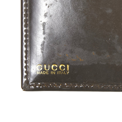 Vintage Gucci lange Leder Geldbörse - Tan/Braun