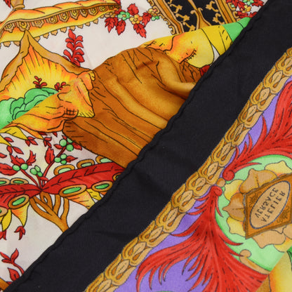 Vintage 1990s Atelier Versace Silk Scarf - Chinese Ornaments
