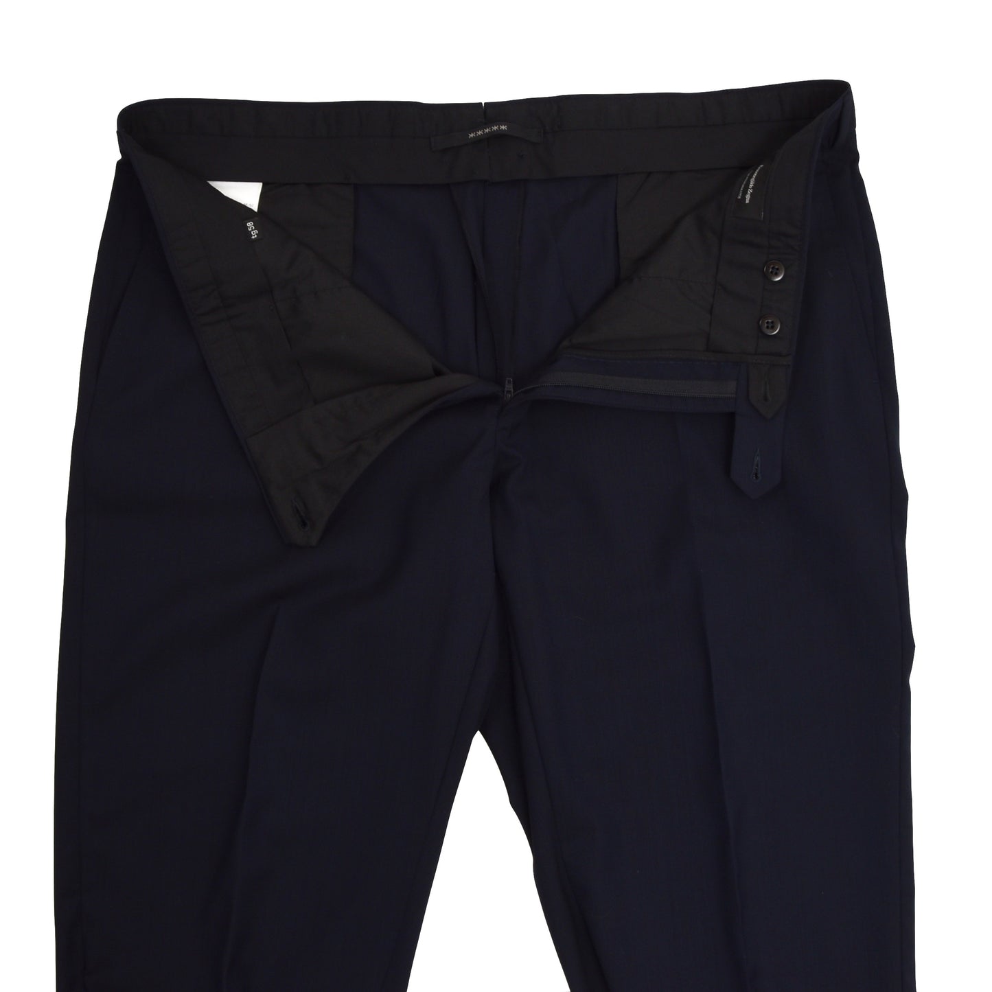 Ermenegildo Zegna High Performance Wool Pants Size 58 - Navy Blue
