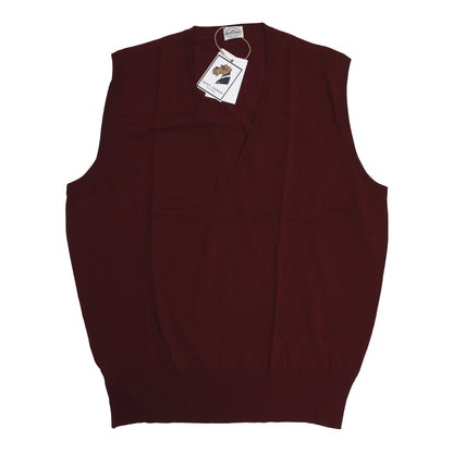 Knize Wien Sweater Vest Size 46  - Burgundy