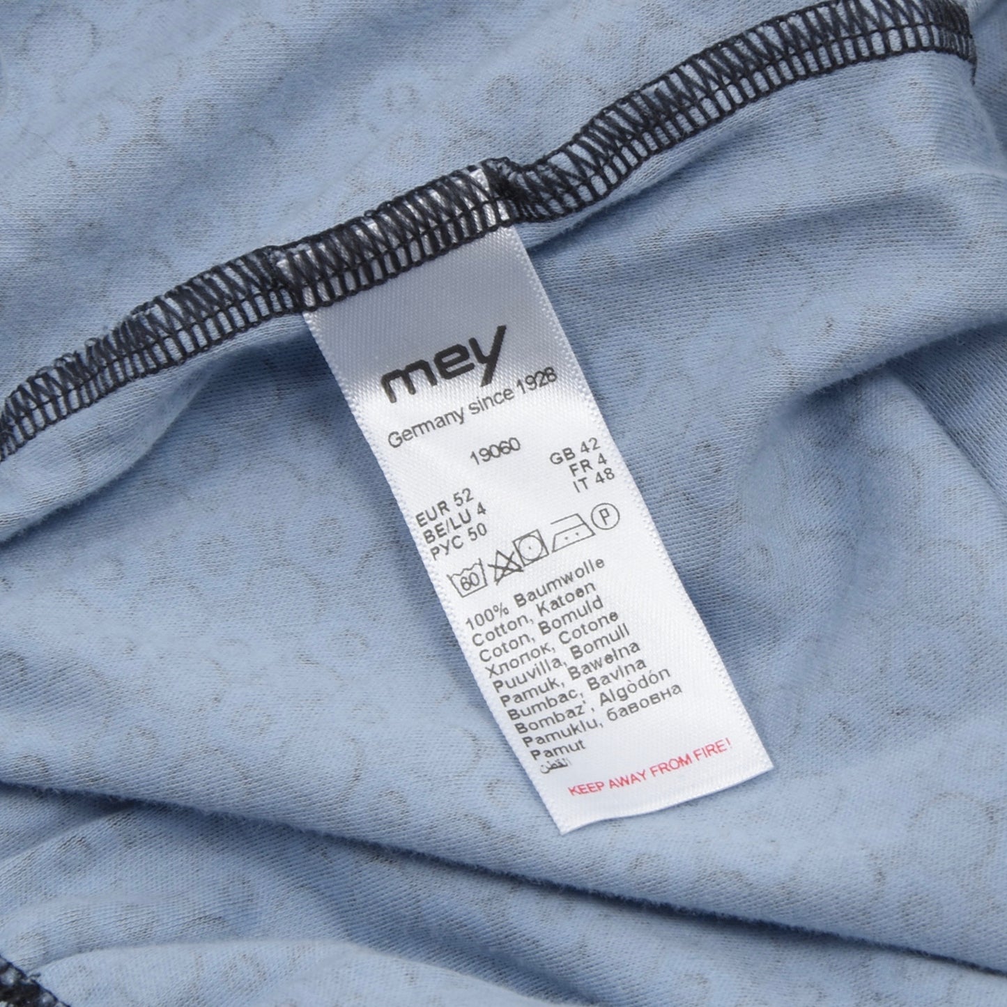 Mey Cotton Pyjamas Size 52 & XXL